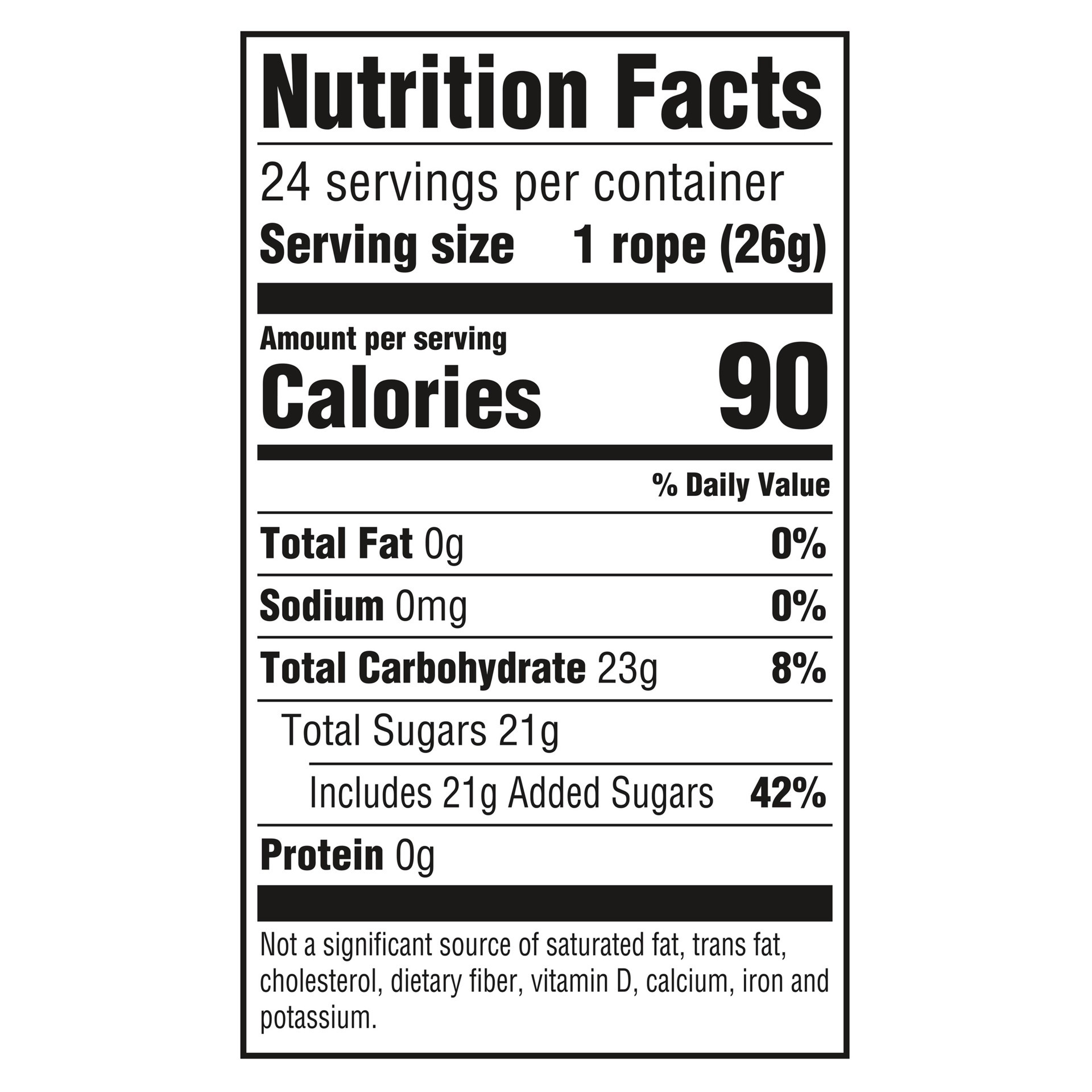 slide 2 of 5, Nerds Rope Very Berry Candy 24 - 0.92 oz Ropes, 24 ct