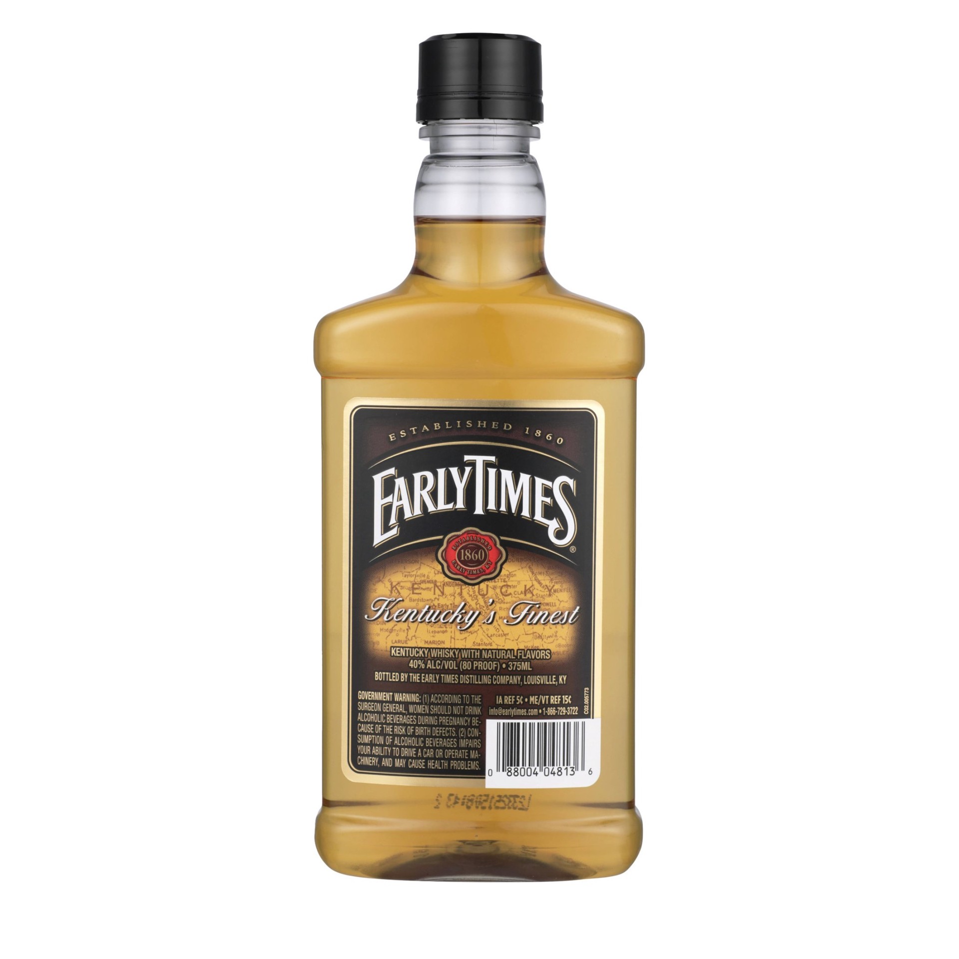slide 2 of 3, Early Times Kentucky Whisky 375ml 80 Proof, 375 ml