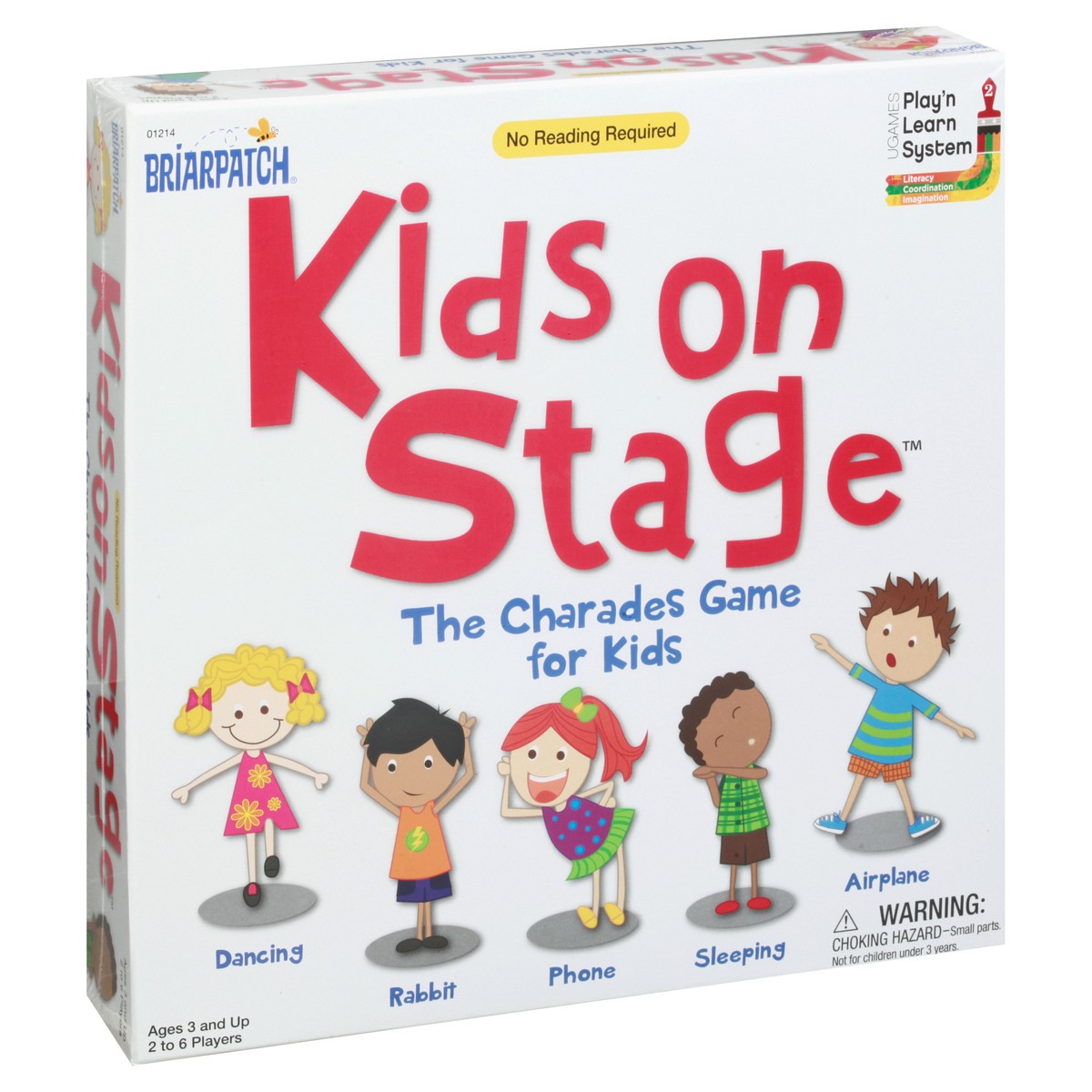 slide 2 of 9, Briarpatch Kids on Stage Ages 3 and Up The Charades Game for Kids 1 ea, 1 ct