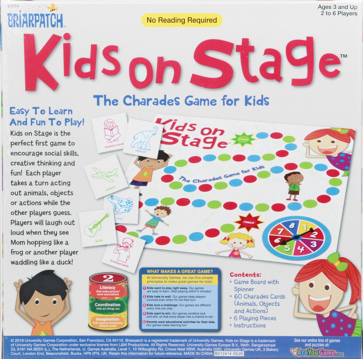 slide 5 of 9, University Games Briarpatch Kids On Stage Board Game, 1 ct