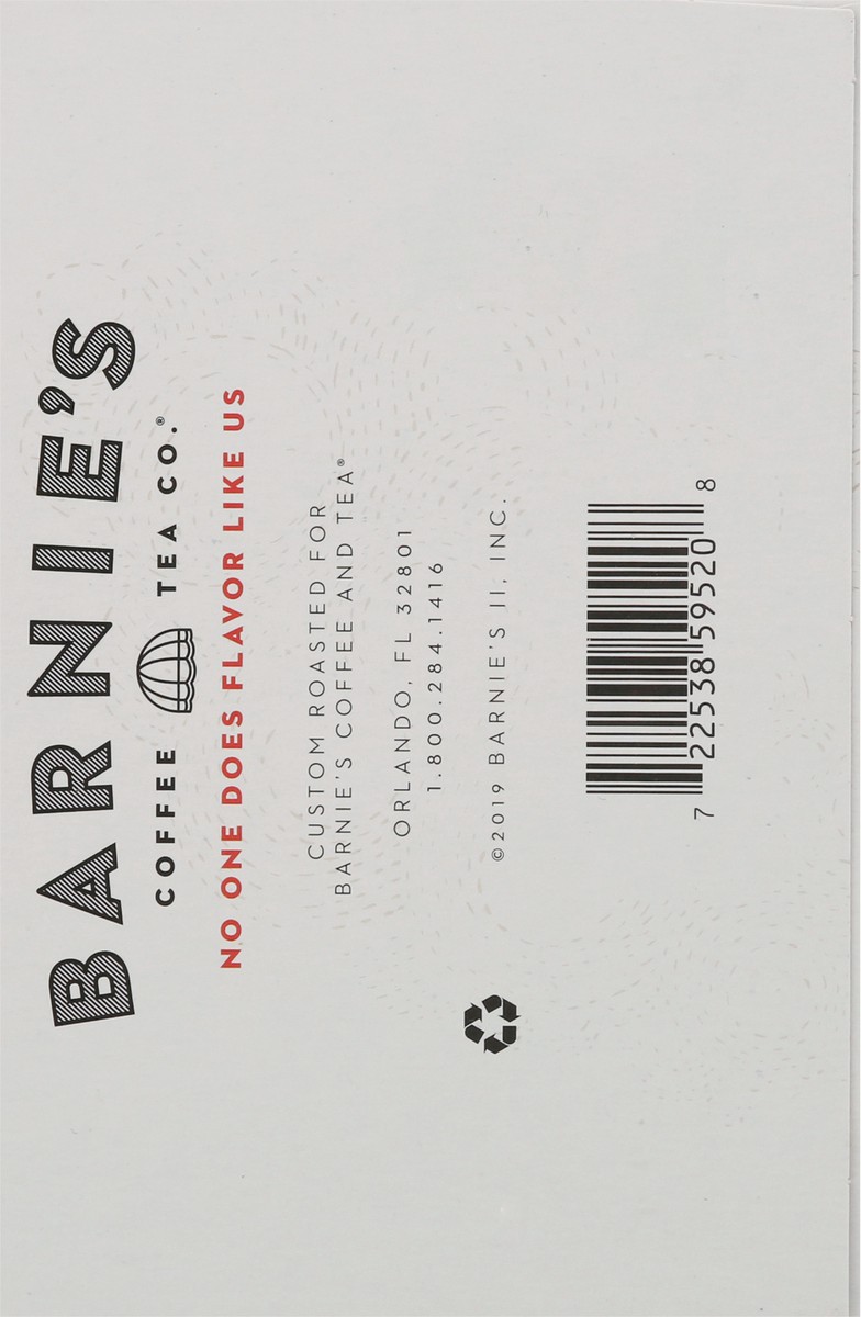 slide 3 of 9, Barnie's Coffee & Tea Co. Santa's White Christmas Medium Roast Decaf Coffee Single Serve Cups - 10 ct, 10 ct