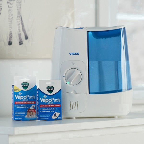 slide 51 of 54, Vicks Warm Mist Humidifier Medium-Large Room Size 1 ea, 1 ct