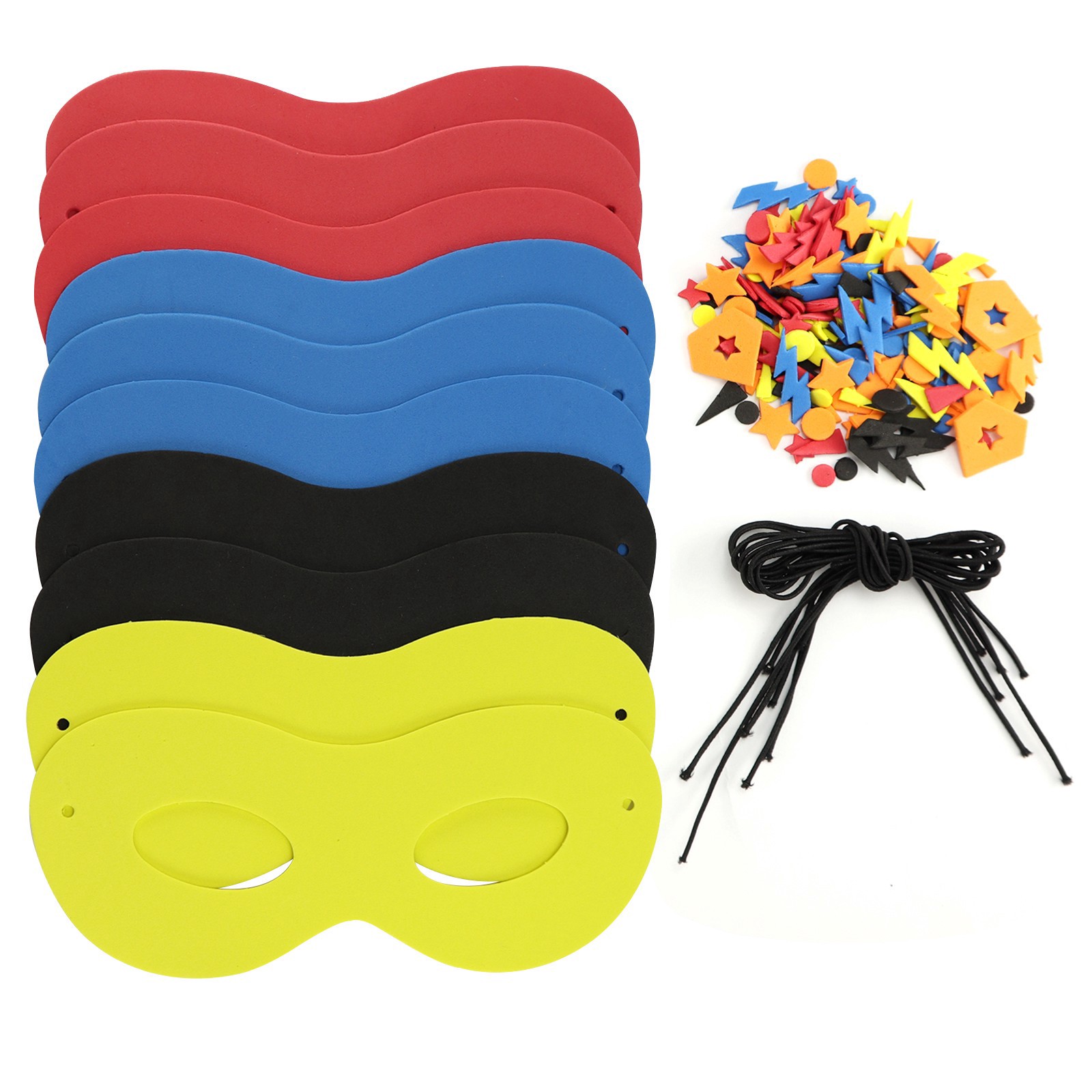 slide 5 of 6, Hero Mask Foam Activity Kit By Creatology, makes 10 masks