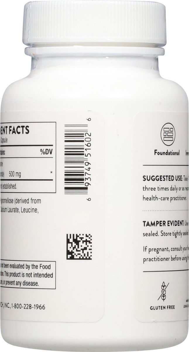 slide 11 of 13, Thorne 500 mg Lysine 60 Capsules, 60 ct