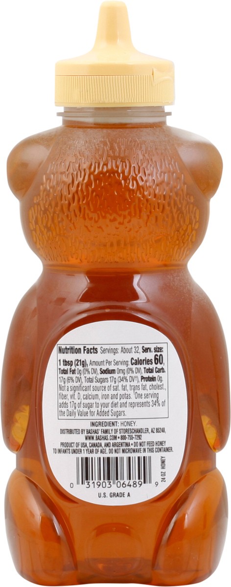 slide 10 of 13, Bashas Honey Bear 24 Oz, 24 oz