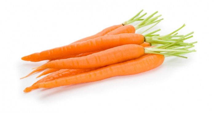 slide 1 of 1, Baby Carrots with Top, 1 ct