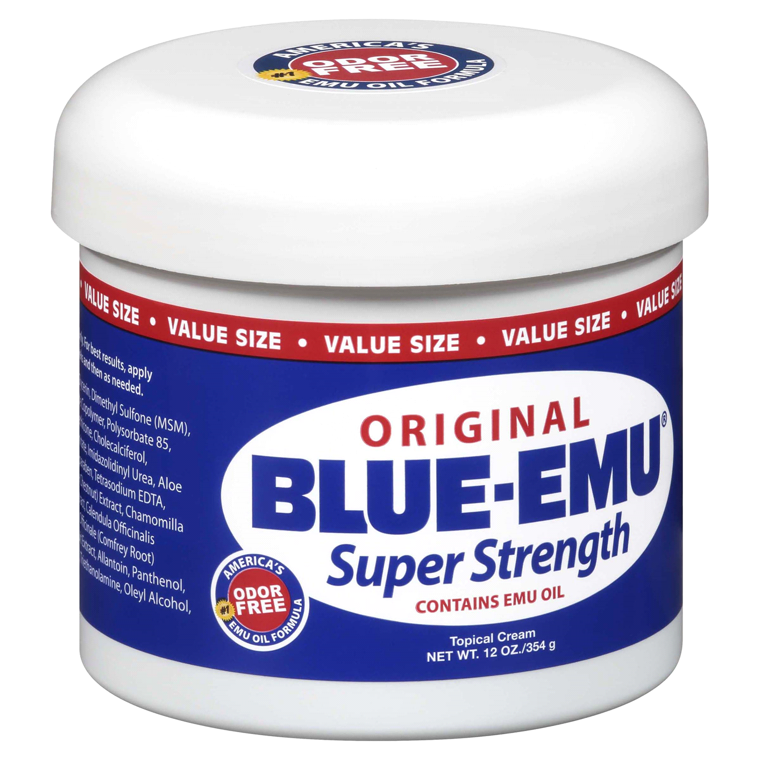 slide 3 of 4, Blue-Emu Original Super Strength Cream, 12 oz, 12 oz