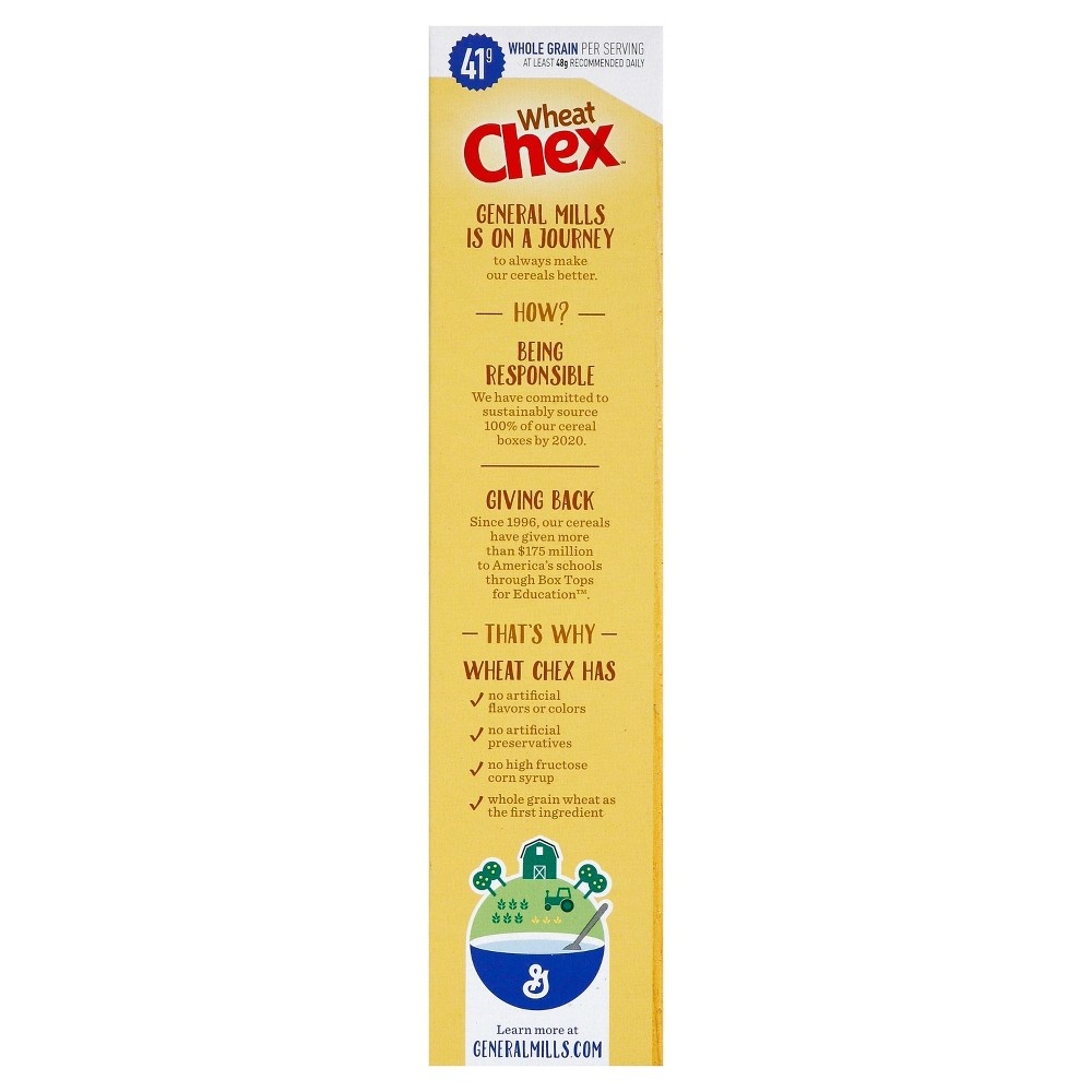 slide 3 of 4, Chex Wheat Breakfast Cereal - 14oz - General Mills, 14 oz