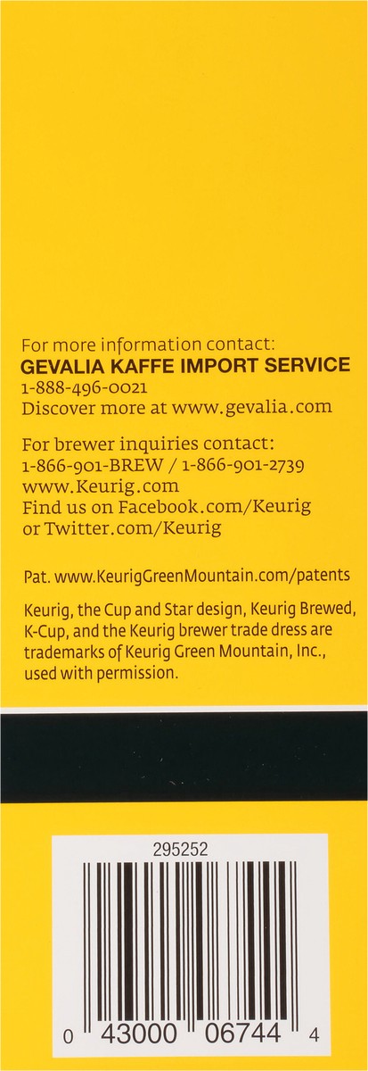 slide 13 of 13, Gevalia Signature Blend Mild Light Roast K-Cup Coffee Packs for Keurig Brewers, 3 ct Box, 3 ct