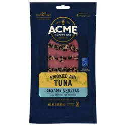 Acme Seasame Crusted Smoked Tuna