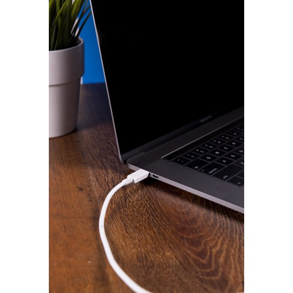 slide 4 of 4, Ativa Usb 2.0 Type-C Cable, 6.5', White, 32455, 1 ct