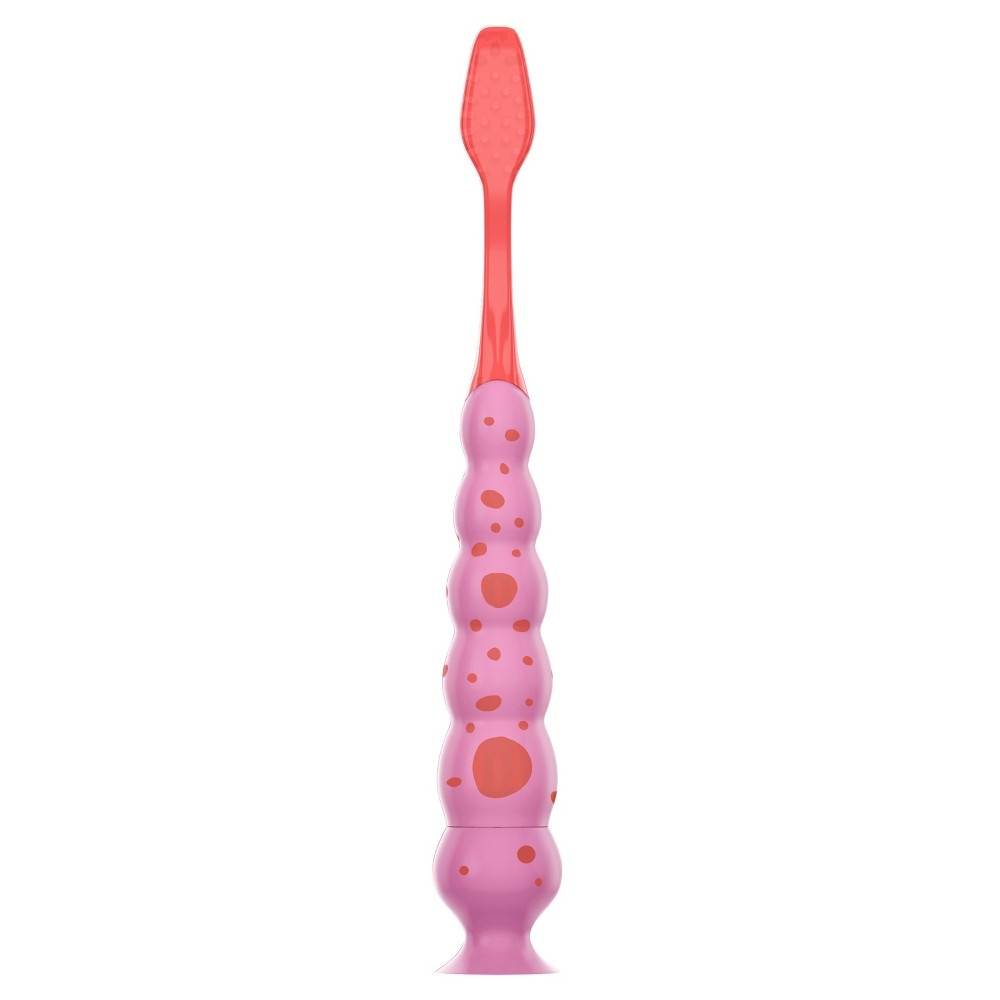 slide 2 of 6, Oral-B Kids Pink Sparkle Toothbrush, 1 ct