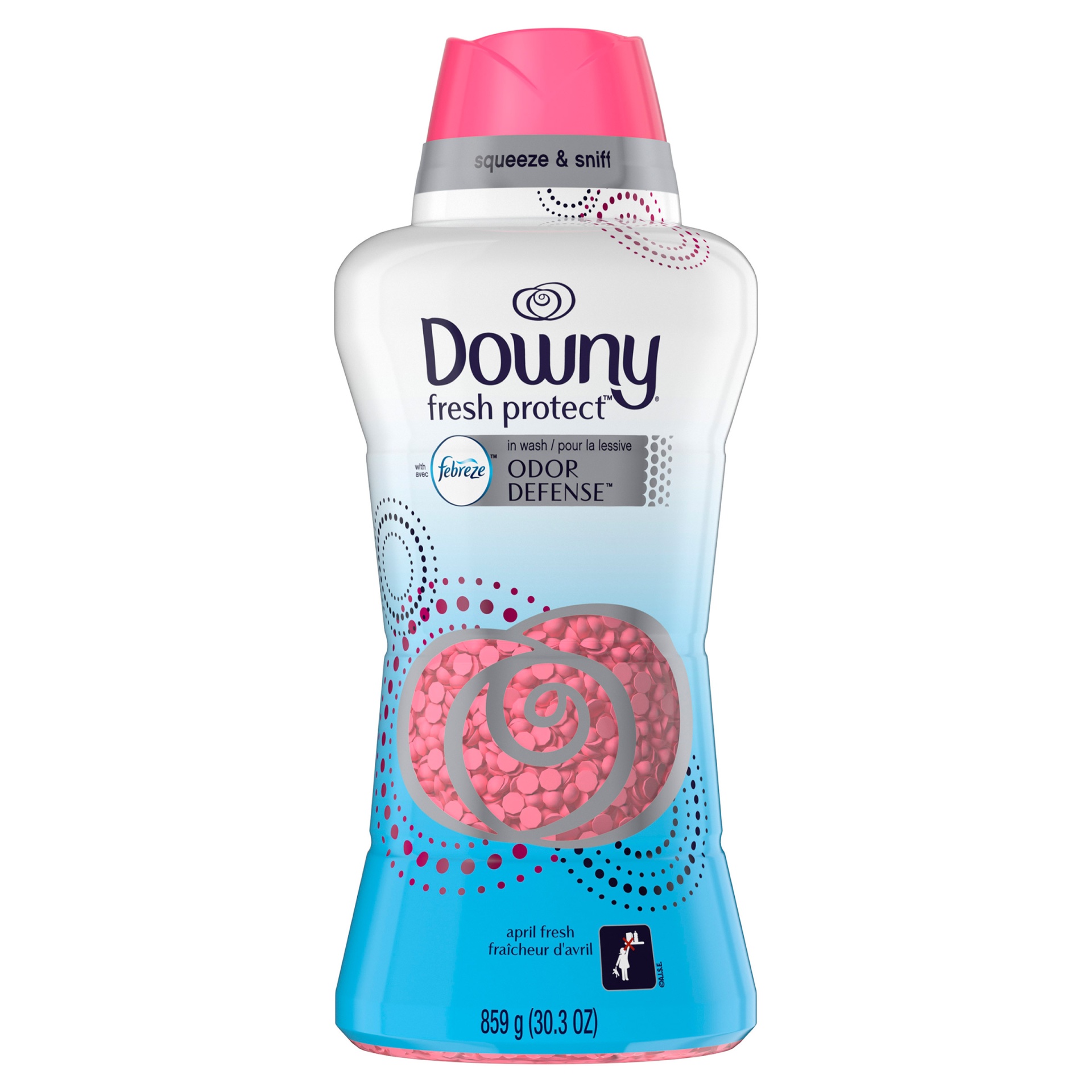 slide 1 of 2, Downy Unstopables April Fresh Protect Scent Booster, 