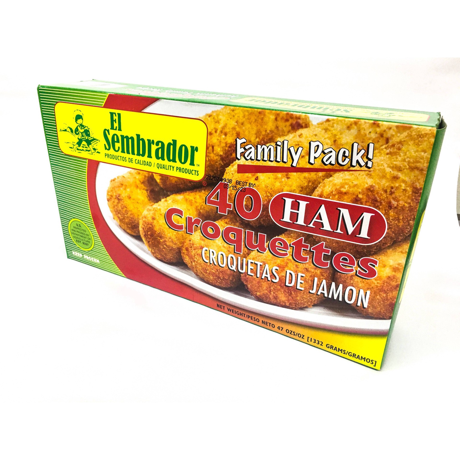 slide 7 of 10, El Sembrador Family Pack Ham Croquettes 40 ea, 40 ct