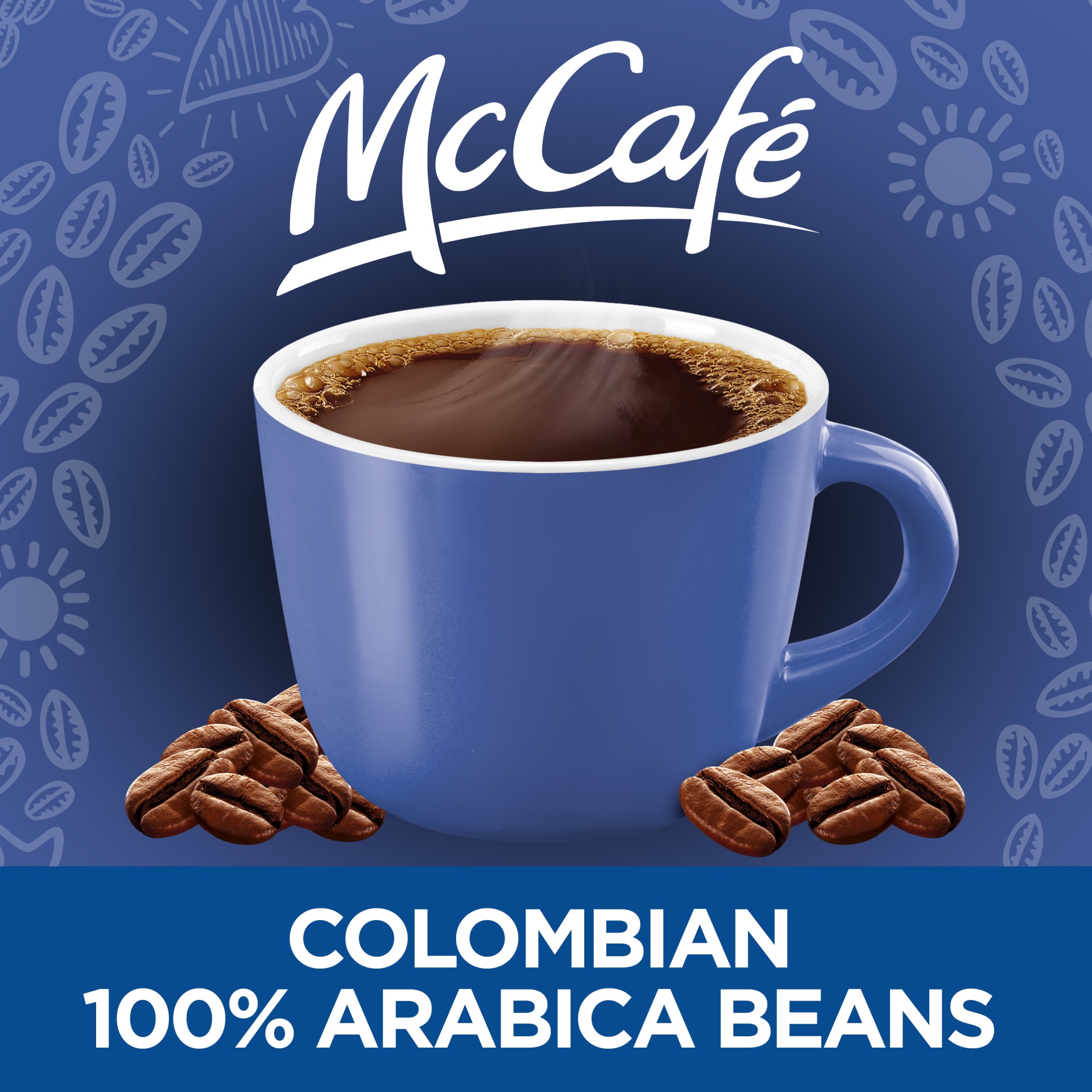 slide 3 of 8, McCafé Colombian Ground Coffee Canister, 12 oz