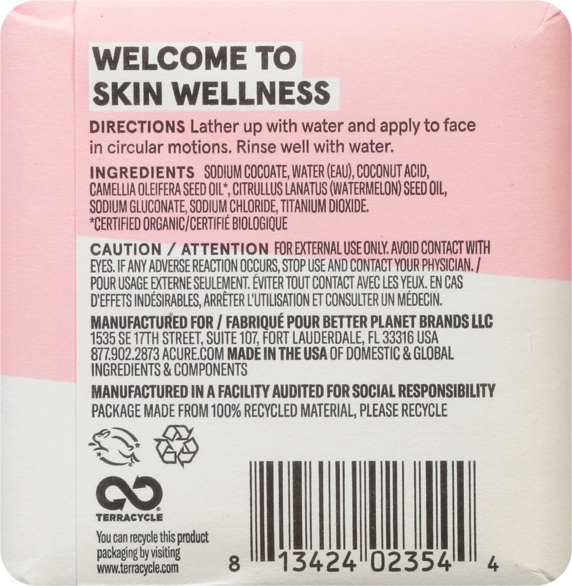 slide 5 of 9, ACURE Seriously Soothing Facial Cleansing Bar 4 oz, 1 ct