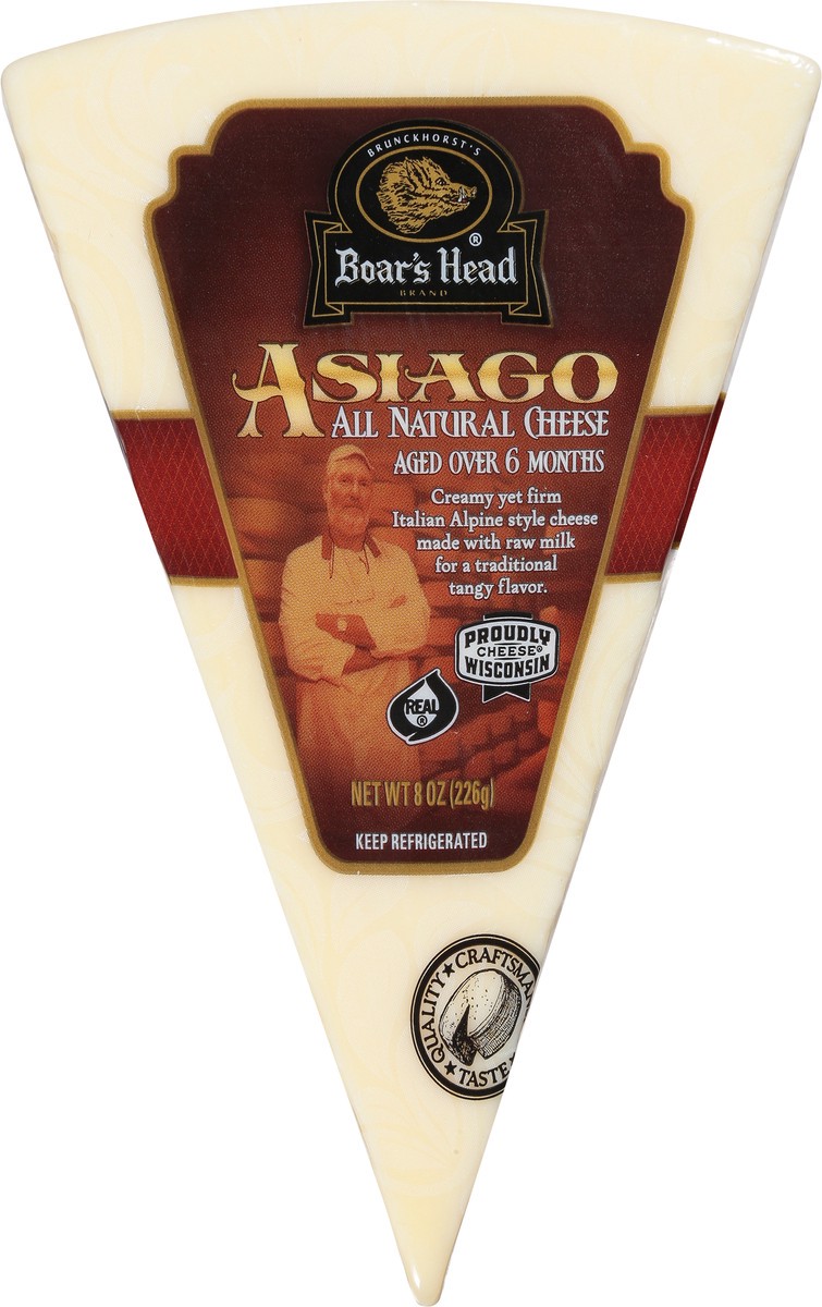 slide 10 of 13, Boar's Head Asiago Cheese, 8 oz