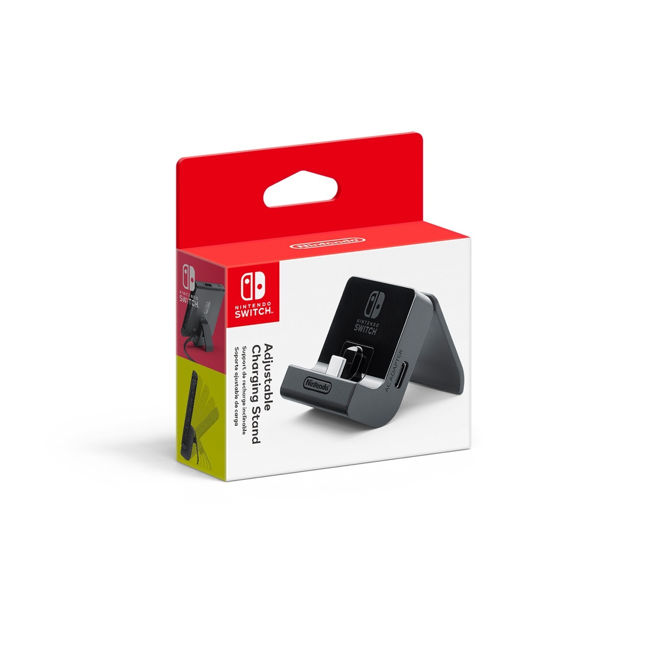 slide 1 of 6, Nintendo Switch Adjustable Charging Stand, 1 ct