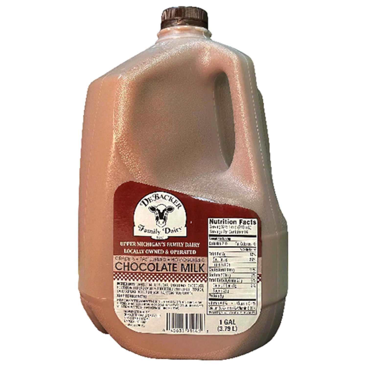 slide 1 of 1, Debacker Family Dairy Chocolate Milk - 1 gal, 1 gal