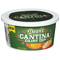Dean's Mexican Street Corn Flavored Cantina Dairy Dip 12 oz