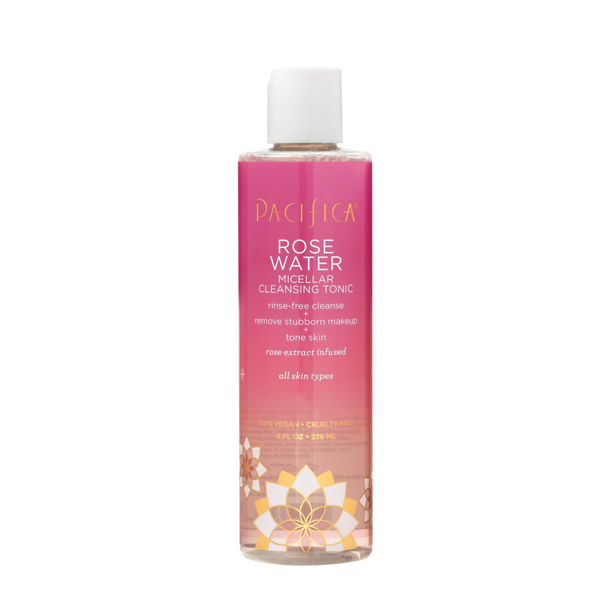 slide 1 of 6, Pacifica Rose Water Micellar Cleansing Tonic, 8 fl oz