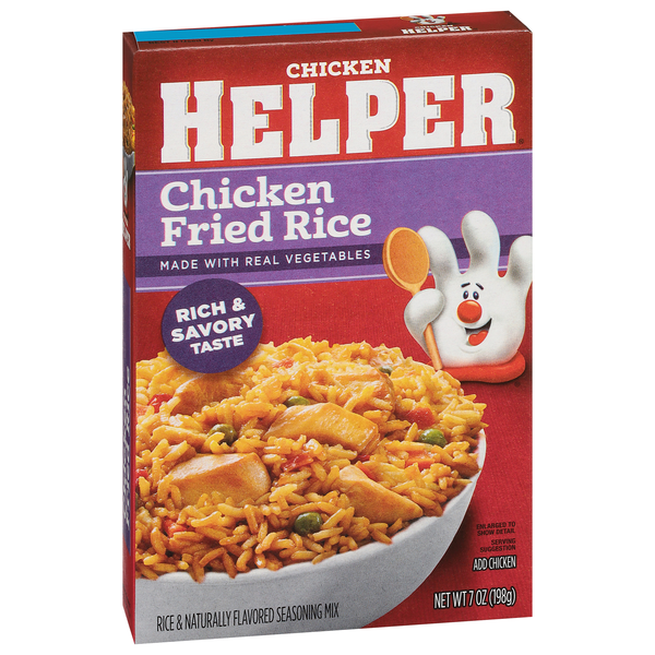 slide 1 of 1, Chicken Helper Chicken Fried Rice Rice & Seasoning Mix 7 oz, 7 oz