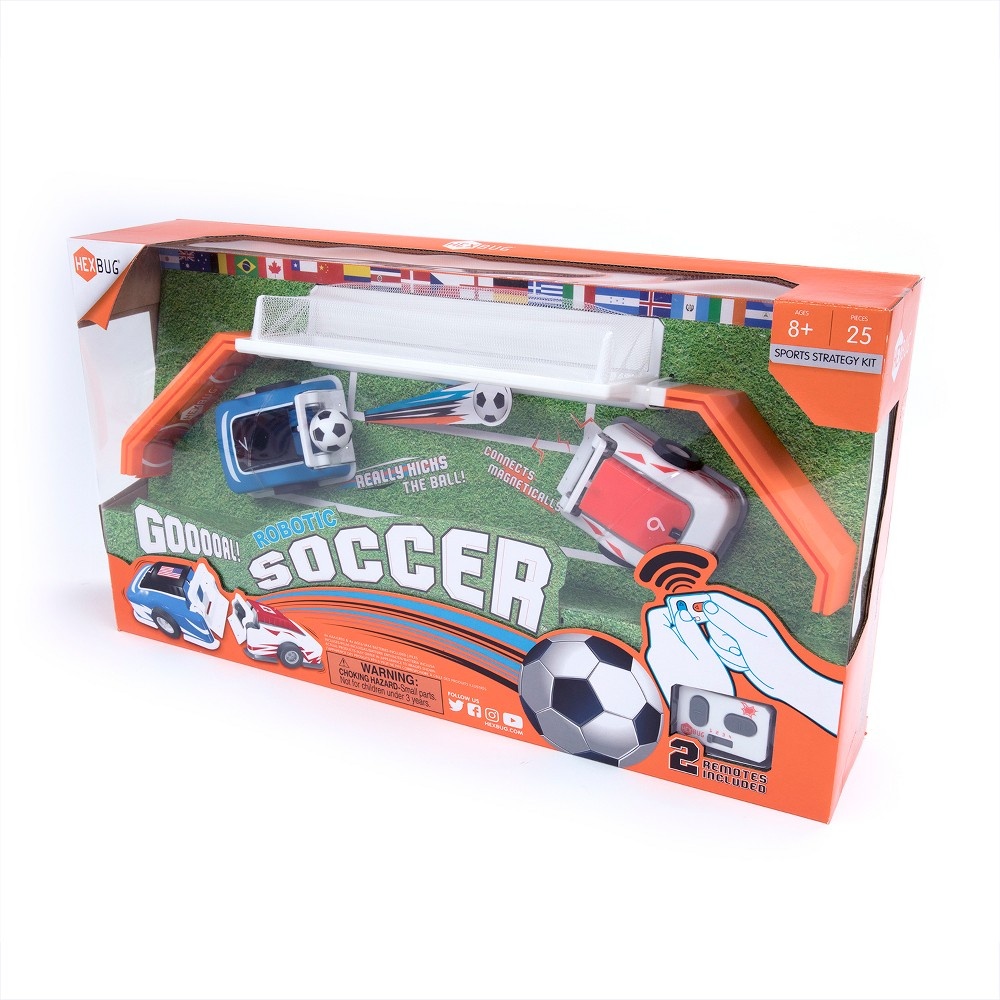 slide 3 of 5, HEXBUG Hexbug Robotic Soccer Arena, 1 ct