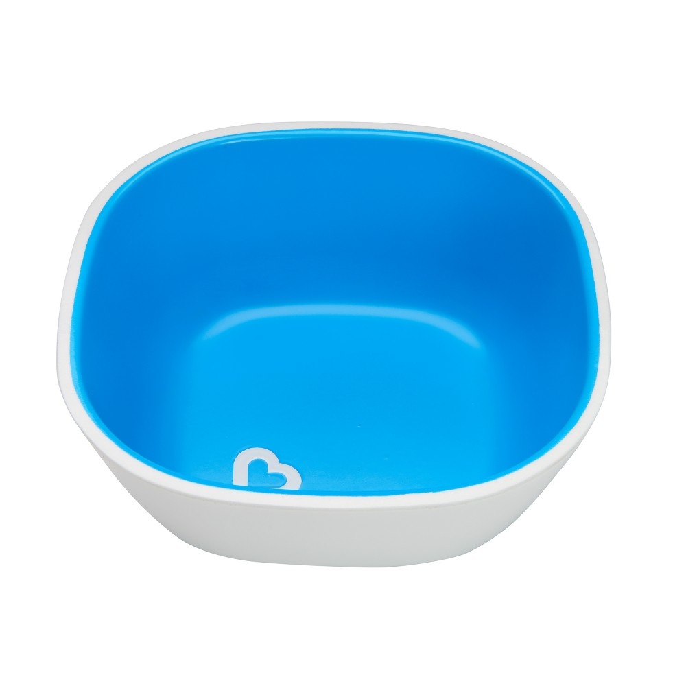 slide 3 of 3, Munchkin Splash Bowl - Blue, 1 ct