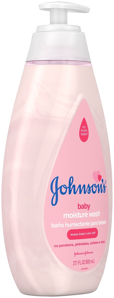 slide 2 of 6, Johnson's Skin Nourish Baby Wash, 27.1 oz