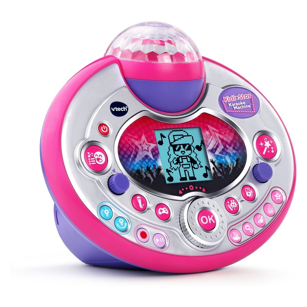 slide 9 of 9, VTech Kidi Star Karaoke Machine - Pink/Purple, 1 ct