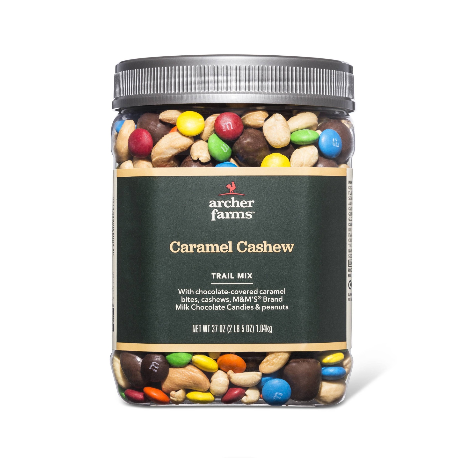 slide 1 of 1, Caramel Cashew Trail Mix - Archer Farms, 37 oz