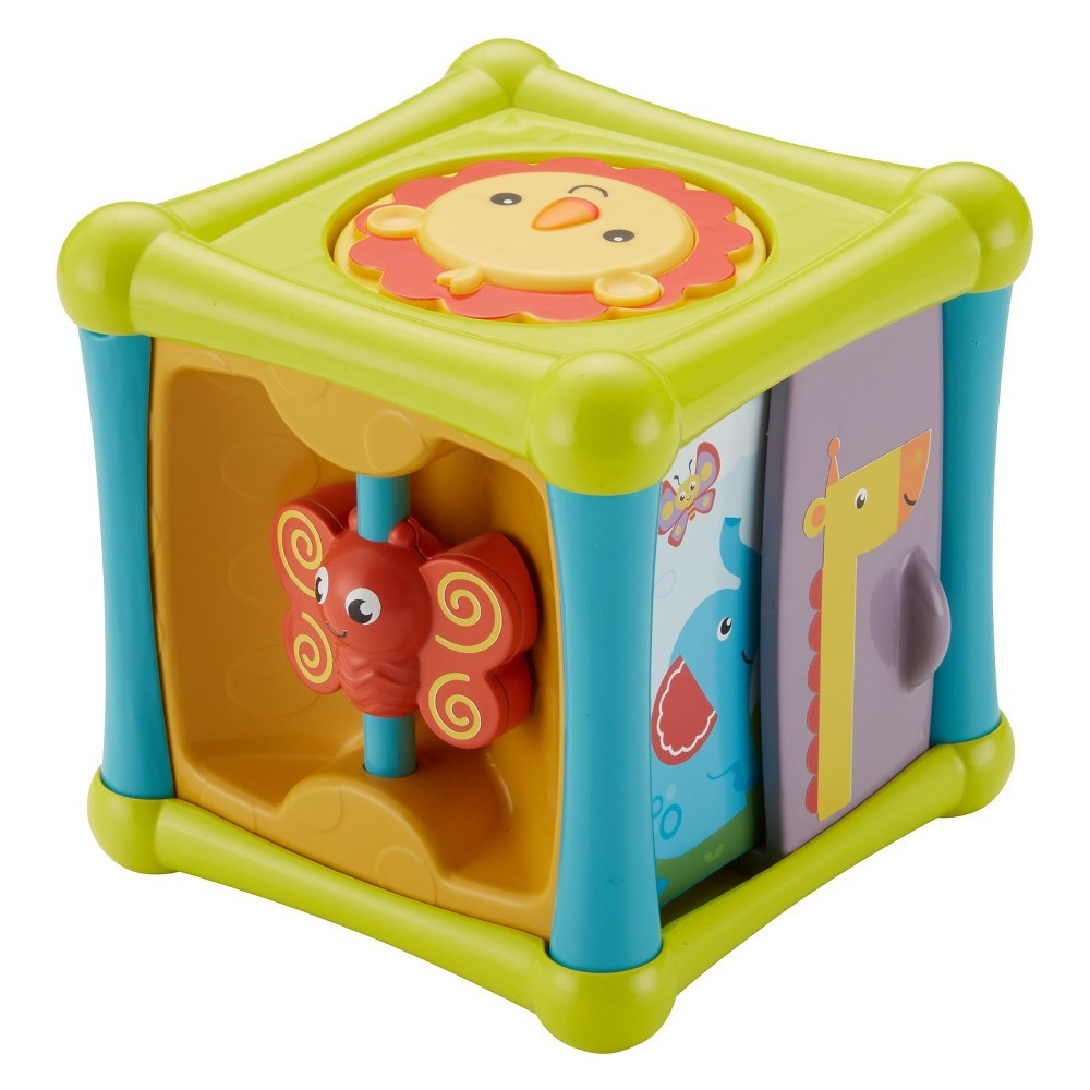 slide 7 of 7, Fisher-Price Animal Activity Cube, 1 ct