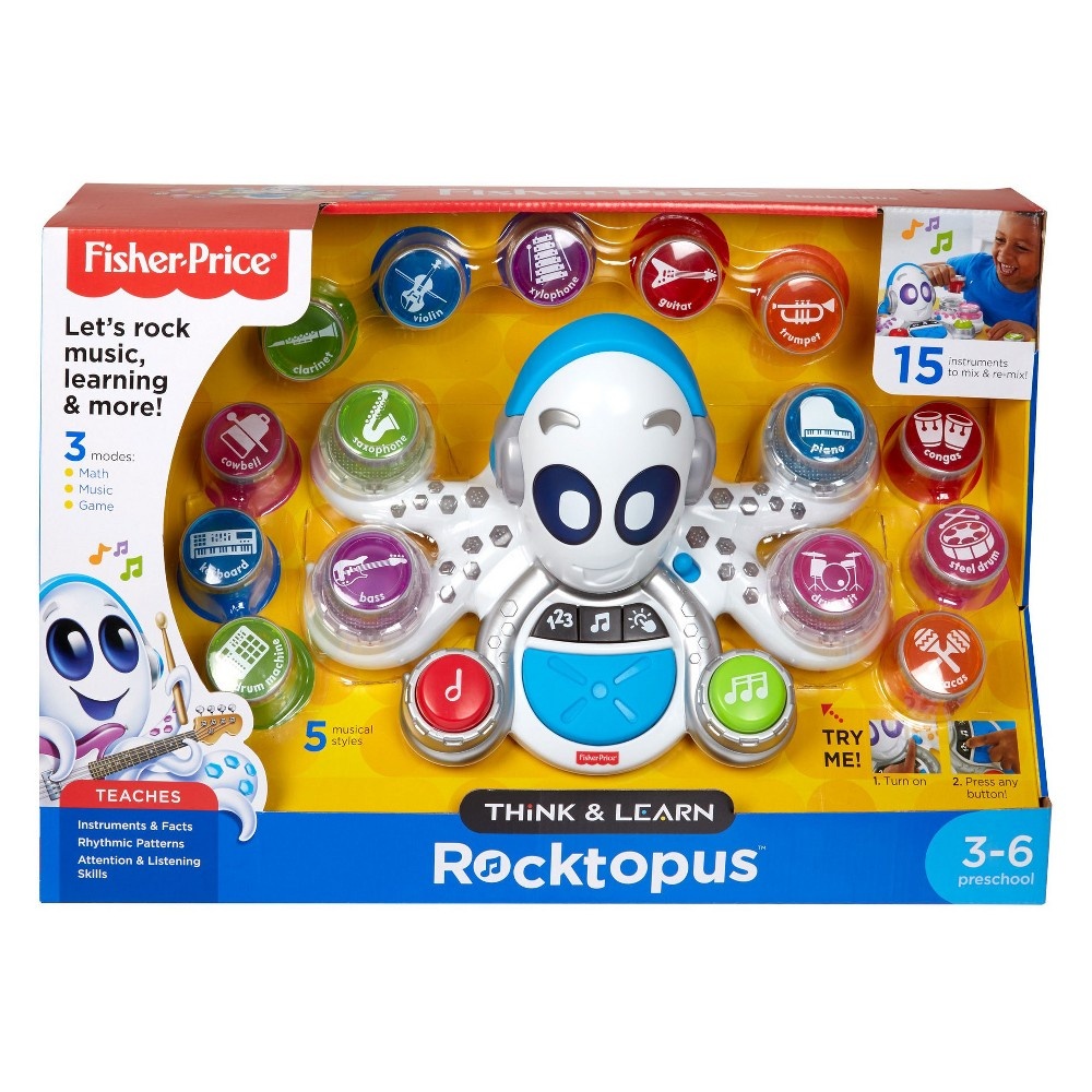 slide 4 of 8, Fisher-Price Think & Learn Rocktopus, 1 ct