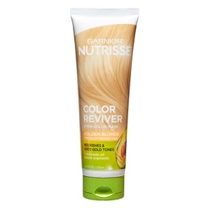 slide 1 of 1, Garnier Color Reviver 5 Minute Nourishing Color Hair Mask, Golden Blonde, 4.2 oz