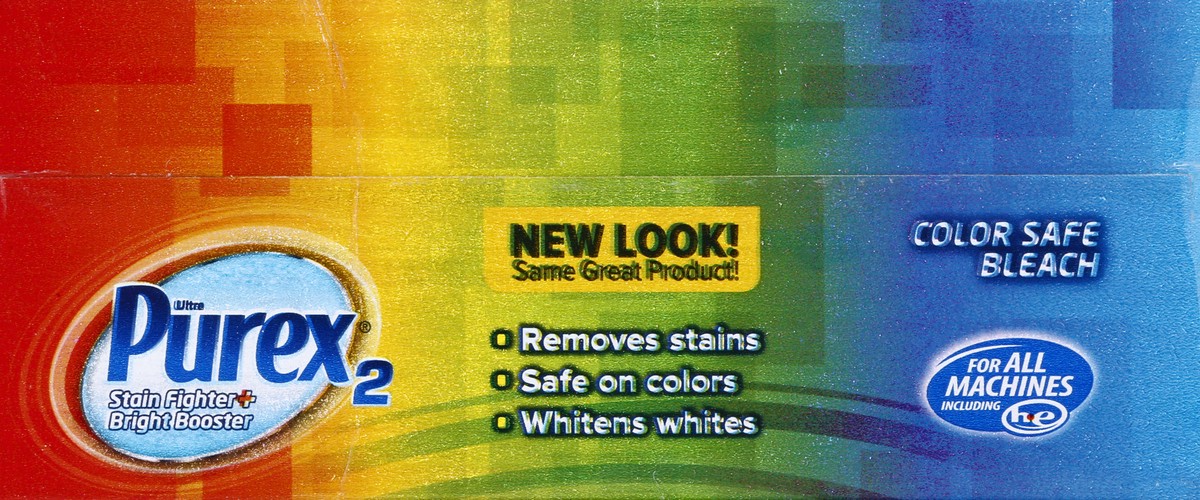 slide 5 of 12, Purex 2 Ultra Stain Fighter + Bright Booster 29 oz, 29 oz