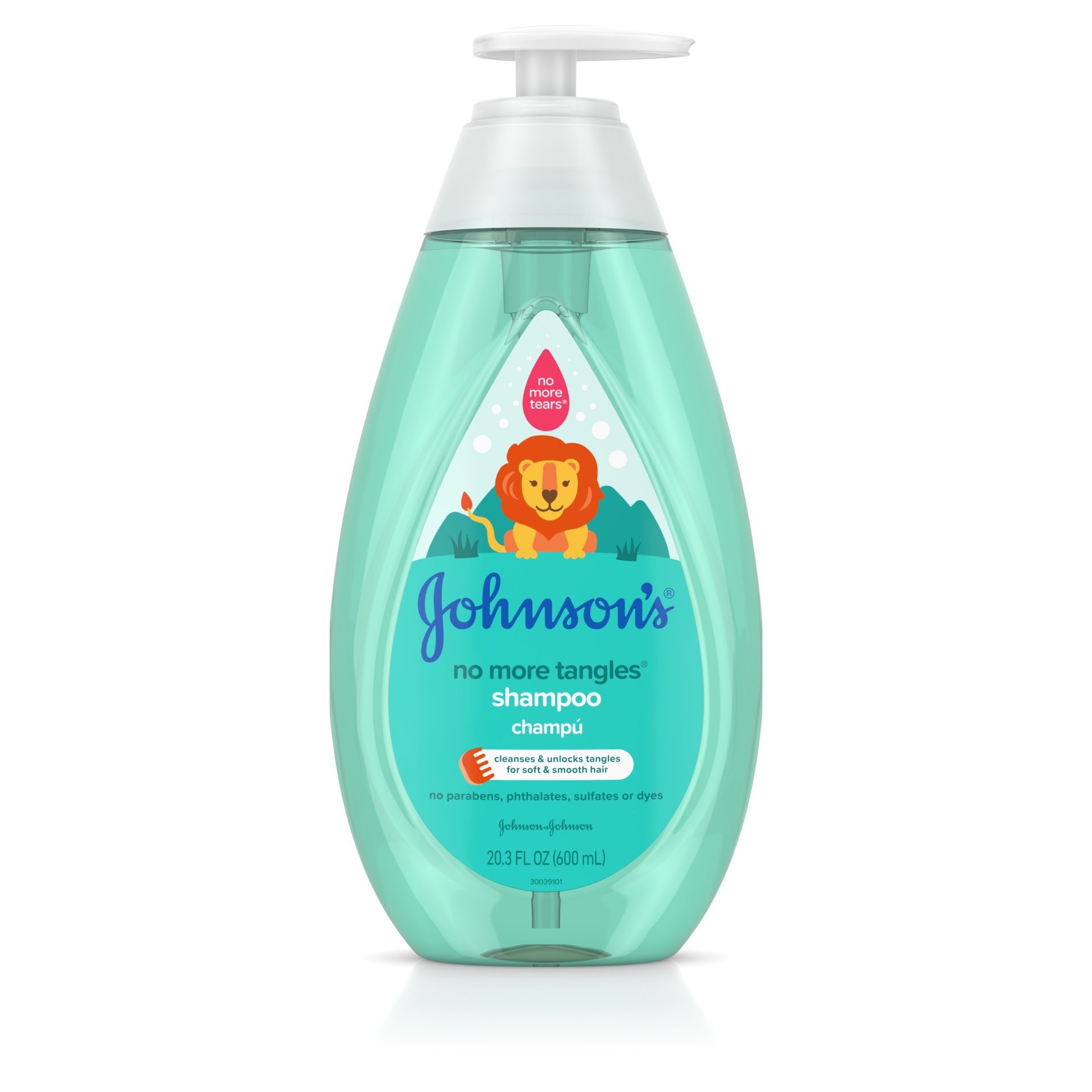 slide 1 of 8, Johnson's No More Tangles Shampoo, 20.3 oz