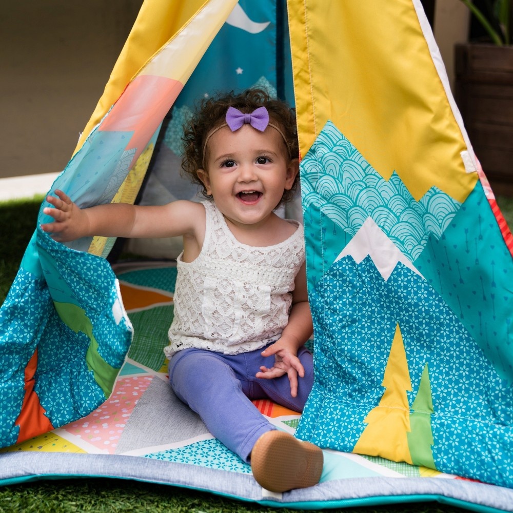 slide 10 of 10, Infantino Go Gaga Infant To Toddler Play Gym & Fun Teepee, 1 ct