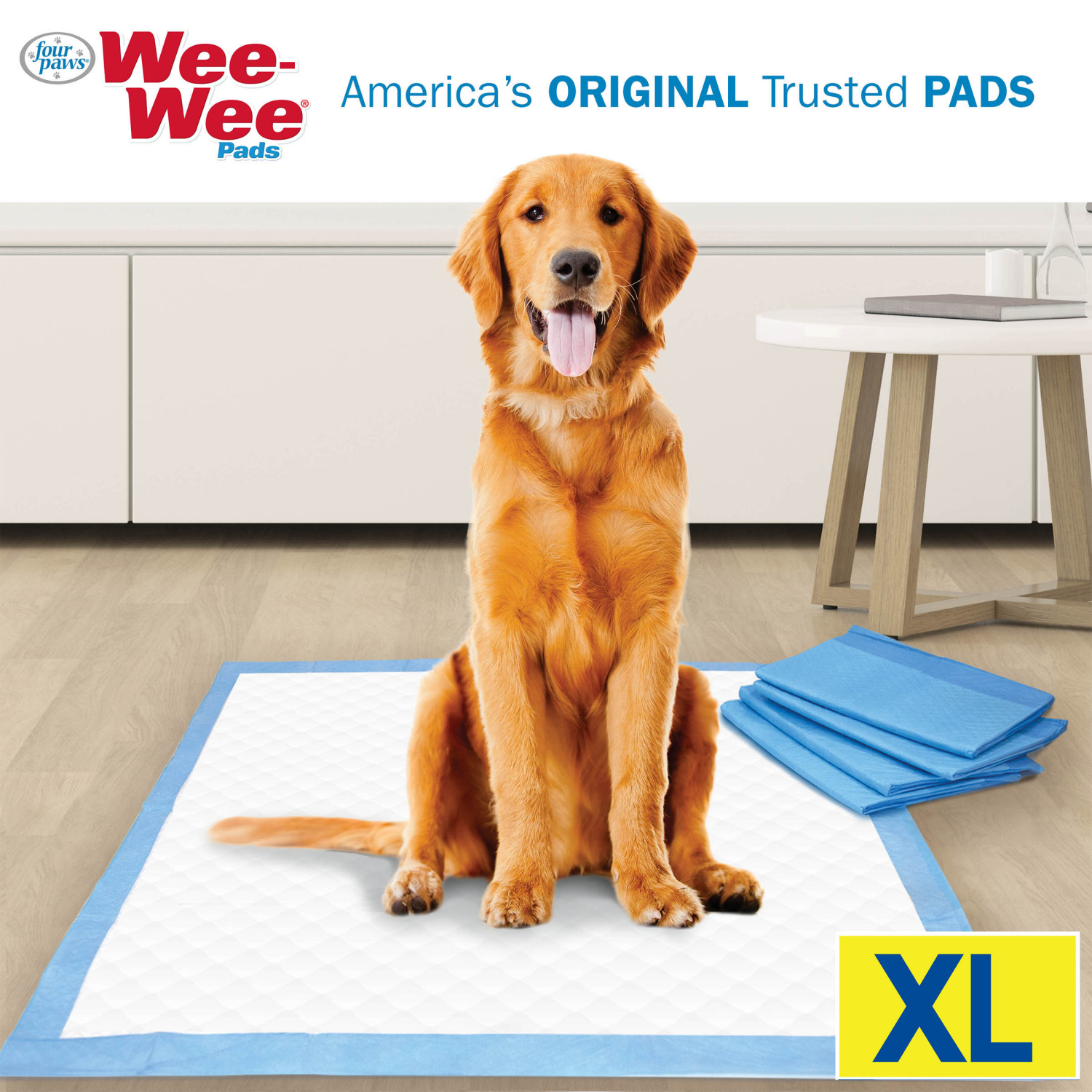 slide 2 of 4, Four Paws X-Large Wee-Wee Pads, 14 ct