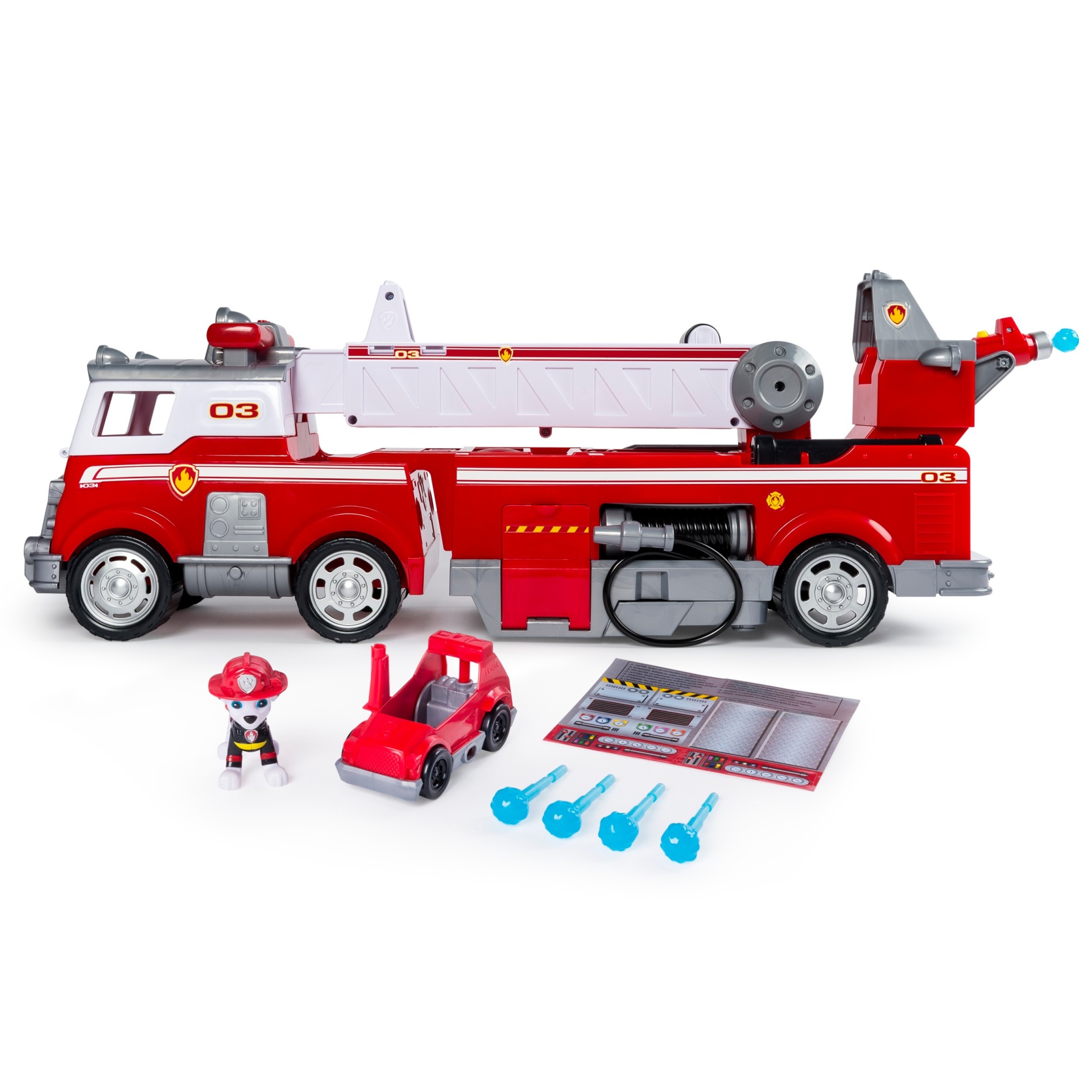 slide 1 of 8, PAW Patrol Ultimate Rescue Fire Truck with Extendable Tall Ladder, 1 ct