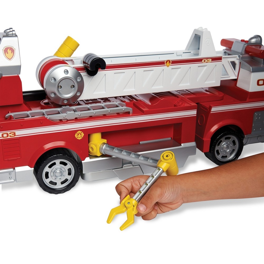 slide 4 of 8, PAW Patrol Ultimate Rescue Fire Truck with Extendable Tall Ladder, 1 ct