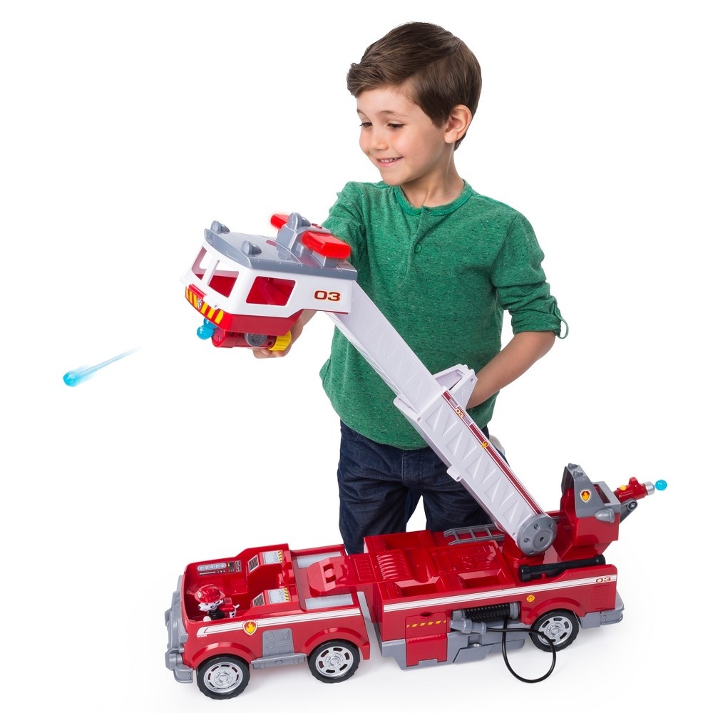 slide 8 of 8, PAW Patrol Ultimate Rescue Fire Truck with Extendable Tall Ladder, 1 ct