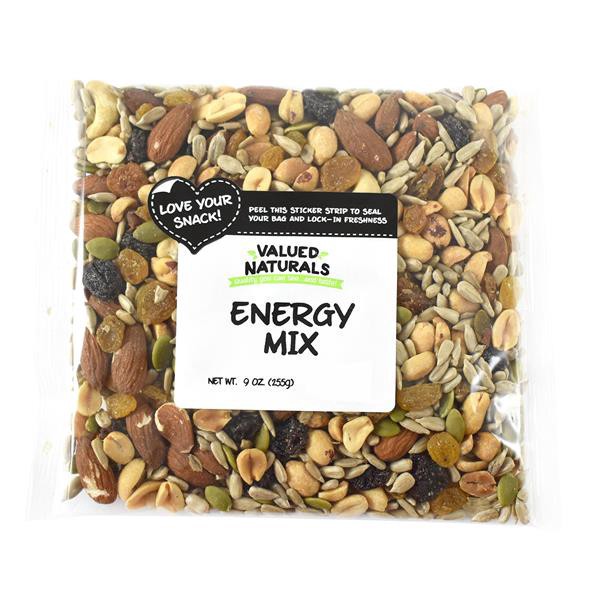 slide 1 of 1, Valued Naturals Energy Mix, 9 oz