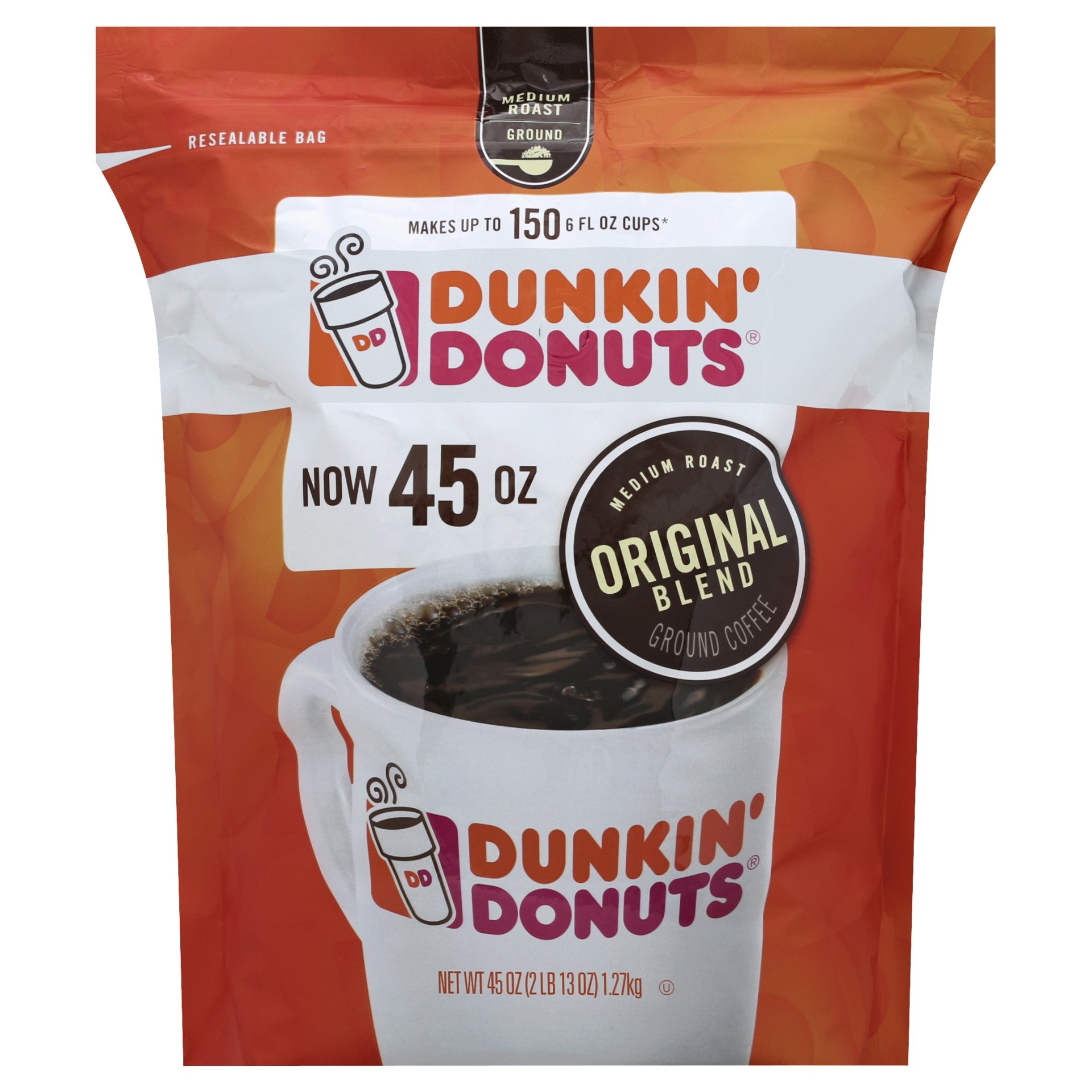 slide 1 of 1, Dunkin' Original Blend Ground Coffee, 