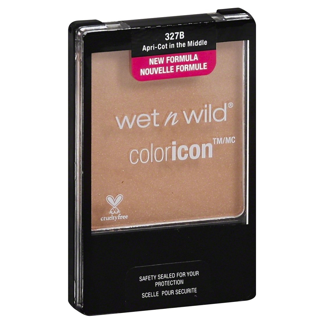 slide 1 of 3, wet n wild Coloricon Blush 327B Apri-Cot in the Middle, 1 ct