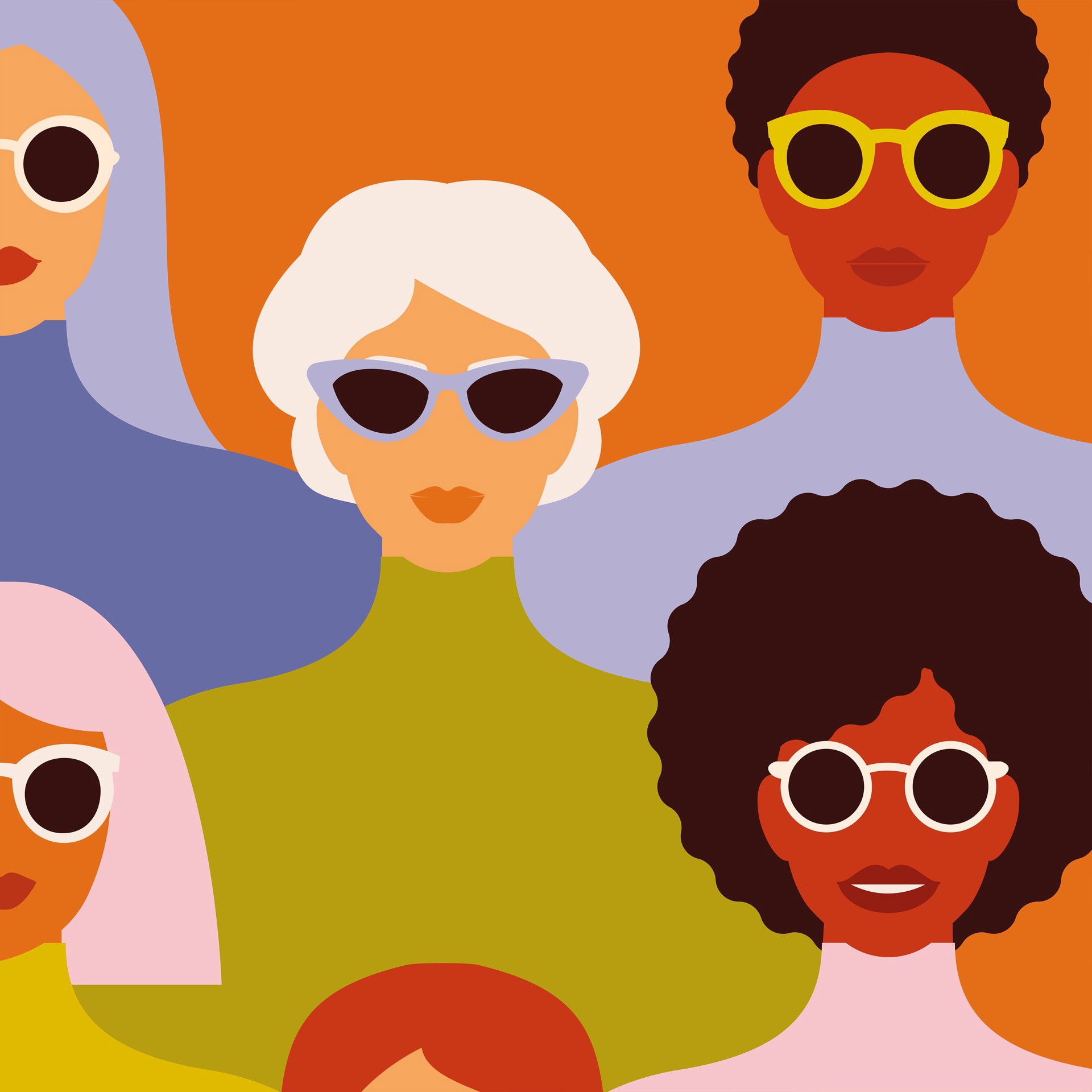 slide 4 of 8, People Mini Canvas Painting Kit By Craft Smart, 4 in x 4 in