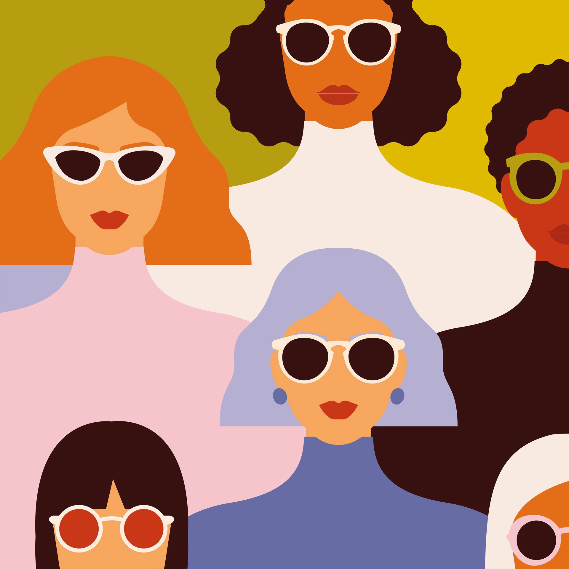 slide 6 of 8, People Mini Canvas Painting Kit By Craft Smart, 4 in x 4 in