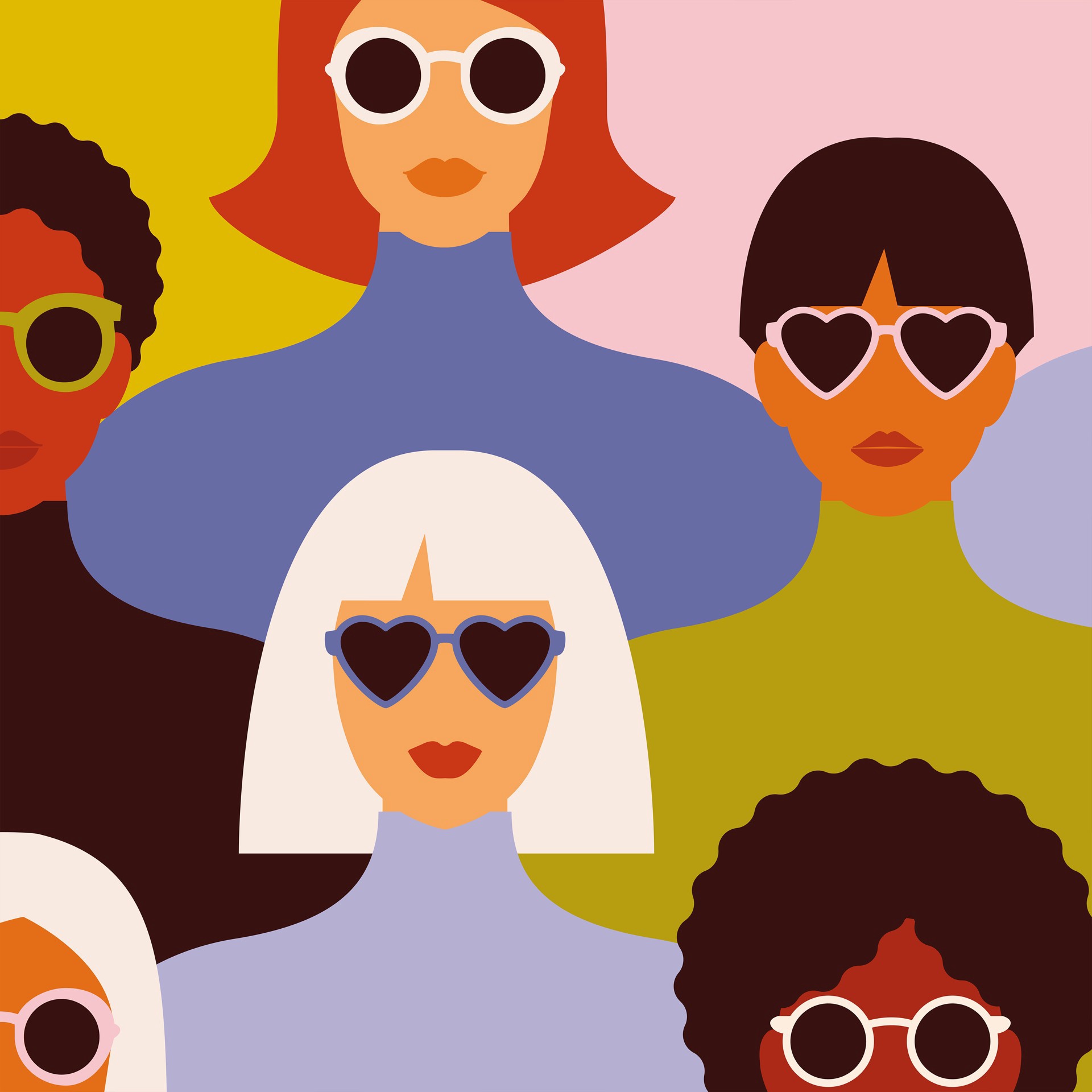 slide 5 of 8, People Mini Canvas Painting Kit By Craft Smart, 4 in x 4 in