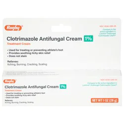 Rugby Clotrimazole Antifungal Cream 1 oz