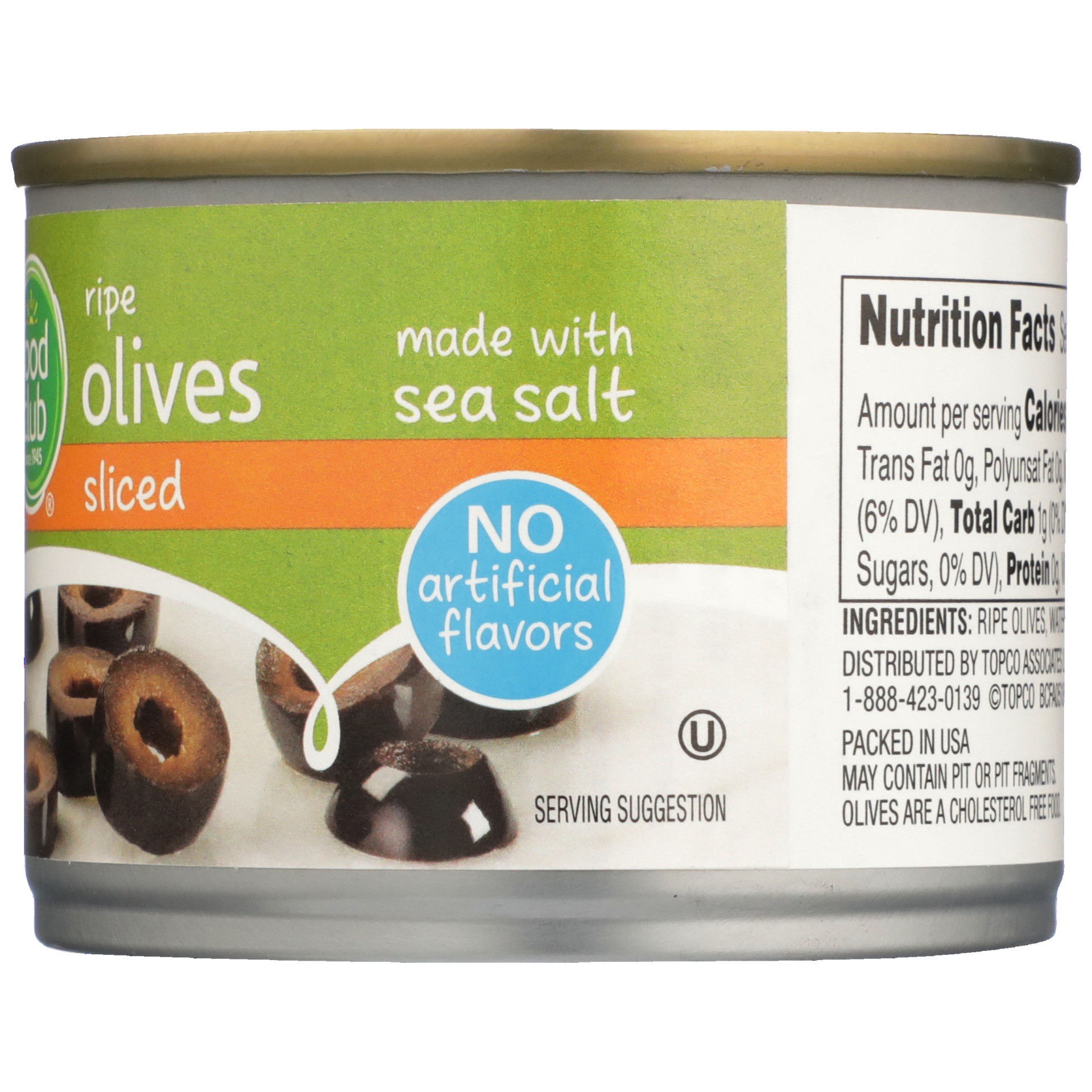 slide 5 of 6, Food Club Sliced Ripe Olives 2.25 oz, 2.25 oz