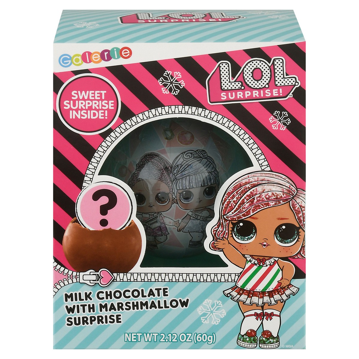 slide 1 of 13, L.O.L. Surprise! Milk Chocolate with Marshmallow Surprise Candy 2.12 oz, 2.12 oz